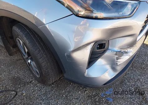 2021 Toyota Highlander Xle из США, поврежденный, VIN 5TDGZRBH7MS087006